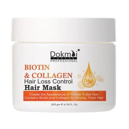 Dokmai London Professional Biotin & Collagen Hair Mask For Hair Loss Control - 200 g-20