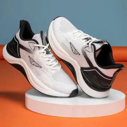 Red Tape Men's Drift Plus White Walking Shoes-image-12
