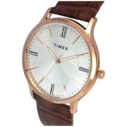 Timex Men Silver Round Dial Analog Watch - TWTG105SMU04 image 3