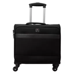 SWISS MILITARY Trolley Luggage/Suitcase 31 L Polyester Black, LTB15-image-43