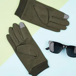 BYFORD by Pantaloons Men Touchscreen Woollen Winter Gloves-image-97