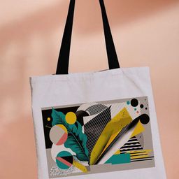 ARTBUG Printed Shopper Tote Bag-image-89
