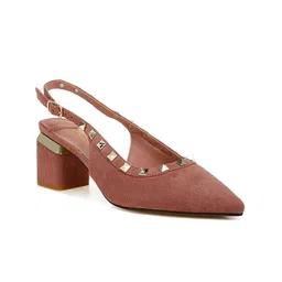 London Rag PU Block Mules-21