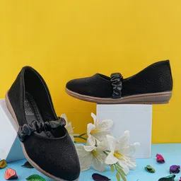 BAESD Girls Pointed Toe Ballerinas-image-57