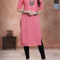 Anouk Rustic Women Pack Of 3 Ethnic Motifs Printed Crepe Kurta-image-99