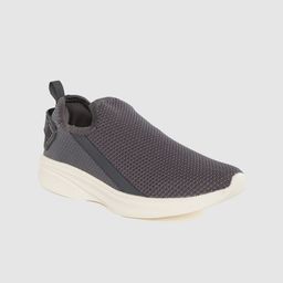 HRX by Hrithik Roshan Women Grey Woven Design Go-Lite Slip-On Walking Shoes-image-62