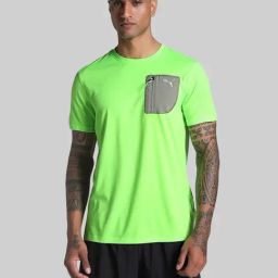 Puma Green Regular Fit Sports T-Shirt-picture-29
