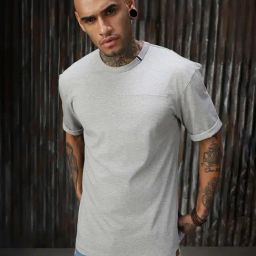 High Star Grey Cotton T-Shirts-image-29