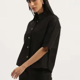 United Colors of Benetton Black Casual Shirt-picture-14