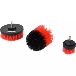 Yato Scrubbing Brushes 1/4 inch (6.3 mm) Chrome Plated ,YT-47553 (Set of 3)-image-20
