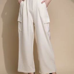 Global Republic Off White Regular Fit Mid Rise Trousers-picture-26