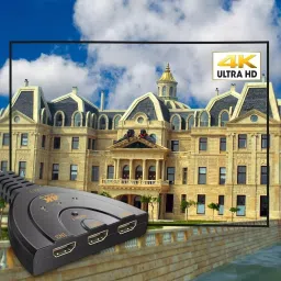 LOTA High-Speed 1x3 HDMI Splitter Black 1 Input & 3 Output Ports, MST-832-LT image 5