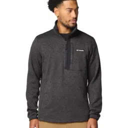 Columbia Black Regular Fit Printed Sports Sweatshirt-image-66
