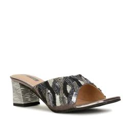 Bata Women's DAWN E 23 Black Ethnic Sandals-picture-11