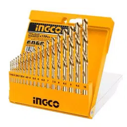Ingco 19PCS HSS Twist Drill Bits Set AKDB1195-30