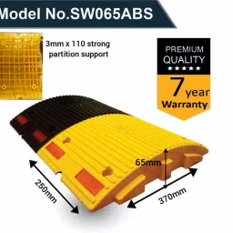 Sloway SW065ABS Plastic Speed Breaker 250mm x 370mm x 65mm-picture-42