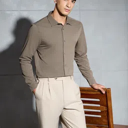 Technosport Men Classic Slim Fit Casual Shirt-image-69