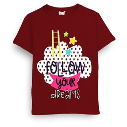Cooldesi Kids Maroon Tshirts-image-14