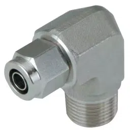 PISCO 14 mm² Section Area SUS316 Tightening Fitting Elbow, NSL1065-03-48
