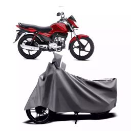 Auto Pearl Two Wheeler Cover with Bag for Mahindra Stallio, Silver-image-23
