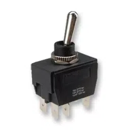 MULTICOMP PRO Toggle Switches SWITCH, TOGGLE, DPST, 16A, 250VAC, MCR13-448S-1-05-31