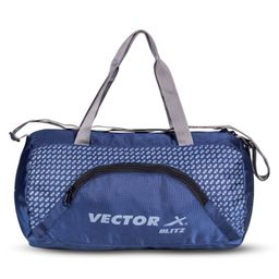 Vector X Blitz Polyester Gym Bag (Navy-White)-image-18