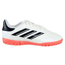 Adidas Kids Lace Up Sports Shoes with Tape Detailing - Beige & Black-image-74