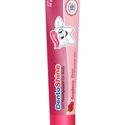 DentoShine Gel Raspberry Flavor Toothpaste for Kids - 40 g-picture-26