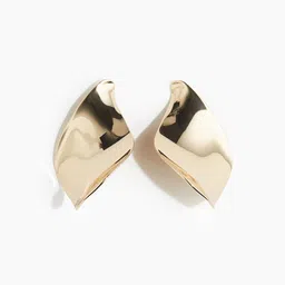 H&M Asymmetric Metal Earrings-1