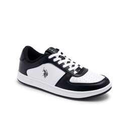 U.S. Polo Assn. Women Colourblocked Sneakers With Laser Cuts-picture-58