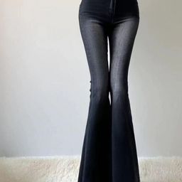 KPOP Women Squeeze Hug Skinny Fit Trousers-image-82