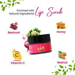 RAWLS Lip Scrub With Beetroot & Honey - 15 g image 3