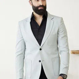 MR BUTTON Tailored-Fit Double-Breasted Blazer-picture-20