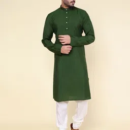 W & G Men Regular Kurta with Churidar-picture-55