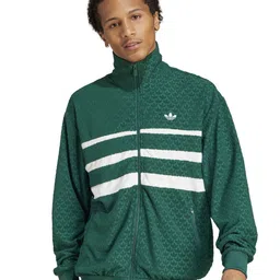 ADIDAS Originals Men Longline Training or Gym Open Front Jacket-picture-11