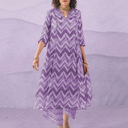 KALINI Women Printed Regular Kurta with Palazzos-53
