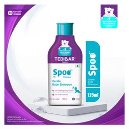 Spoo gentle baby shampoo 125ml No Tears  Gentle on Scalp  No. 1 Pediatrician Prescribed Shampoo- By Torrent Pharma-19