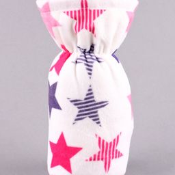 Babyhug Feeding Bottle Cover Stars Print Medium Pink - Fits Upto 189 ml Bottle-26