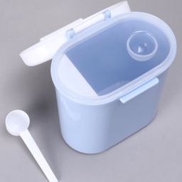 Milk Powder Container With Spoon Blue - 850 ml-image-58