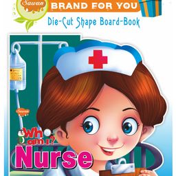 Sawan Who Am I Nurse Die-Cut Shape Board Book - English-18