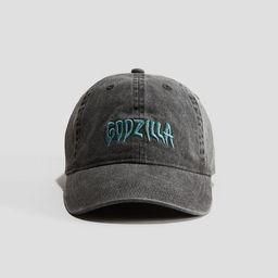 H&M Embroidered-motif cotton twill cap-0
