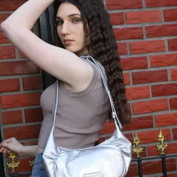 MINI WESST Women Solid Structured Shoulder Bag-14
