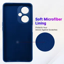 LIRAMARK Solid OnePlus Nord CE 3 Lite 5G Impact Resistant Back Case image 2