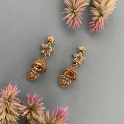 Digital Dress Room Classic Jhumkas Earrings-90