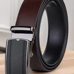 Provogue Men Textured Reversible Formal Belt-image-69
