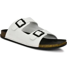 Kerzl Men White Synthetic Leather Sandals-image-52