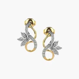 VALANOVA 18K Yellow Gold 0.30 Ct Lab Grown Diamond Earrings-picture-20
