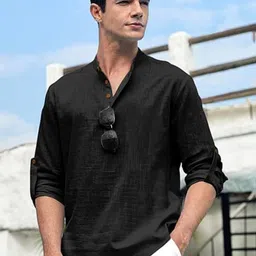 APEKTRA Men Cotton Kurta-image-60