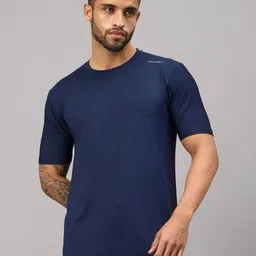 VECTOR X Men Solid Round Neck T-shirt-image-54