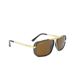 LOUIS KOUROS Unisex Square Sunglasses with UV Protected Lens-10